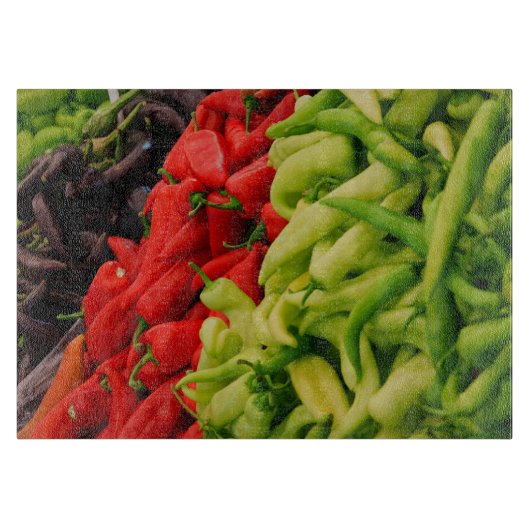 Planche À Découper Sélection De Poivrons (Devant)