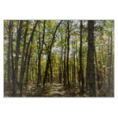 Planche À Découper Sentier des Appalaches en octobre à Shenandoah (Devant)