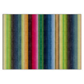 Planche À Découper Serape couvrant mexicain traditionnel (Devant)