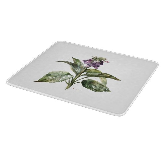 Planche À Découper Serene Watercolor Comfrey (Coin)