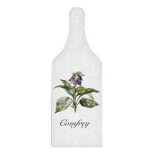 Planche À Découper Serene Watercolor Comfrey, personnalisée
