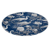 Planche À Découper Série Chinoserie bleu et blanc Design 7 (Coin)