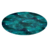 Planche À Découper Série Galaxy Turquoise 8  (Coin)