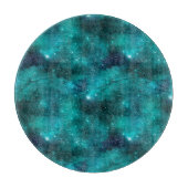 Planche À Découper Série Galaxy Turquoise 8  (Devant)