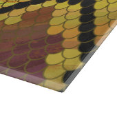 Planche À Découper Serpent Brown et impression or (Coin)