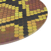 Planche À Découper Serpent Brown et impression or (Coin)