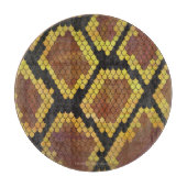 Planche À Découper Serpent Brown et impression or (Devant)