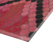 Planche À Découper Serpent noir et rouge (Coin)