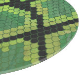Planche À Découper Serpent noir et vert (Coin)
