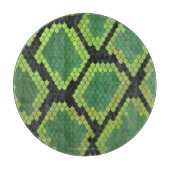 Planche À Découper Serpent noir et vert (Devant)