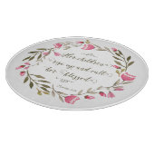 Planche À Découper Ses Enfants Se Laissent Et L'Appelent Bénie (Coin)