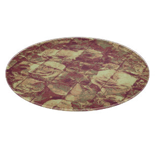 Planche À Découper S'est levé le motif de camouflage sur l'arrière