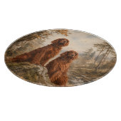 Planche À Découper Setter irlandais   (Coin)