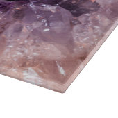 Planche À Découper Shabbat hébreu Shalom Faux Amethyst Stone Challah (Coin)