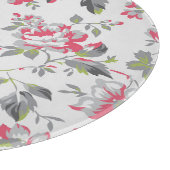 Planche À Découper Shabby Chic Floral Rose Motif (Coin)
