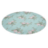 Planche À Découper Shabby chic plateau de coupe ronde en verre décora (Coin)