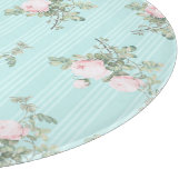Planche À Découper Shabby chic plateau de coupe ronde en verre décora (Coin)
