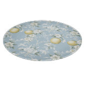 Planche À Découper Shabby Chic Série Florale Citron Design #8 (Coin)