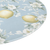 Planche À Découper Shabby Chic Série Florale Citron Design #8 (Coin)
