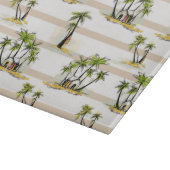 Planche À Découper Shack tropical et paumes (Coin)