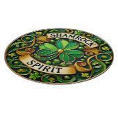 Planche À Découper Shamrock Spirit Cutting Board (Coin)