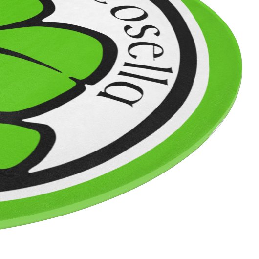 Planche À Découper Shamrock vert Saint Patrick's Day Floral Art (Coin)