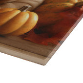 Planche À Découper Shar Pei Chiot Automne Citrouille de plaisir (Coin)