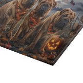 Planche À Découper Shar Pei Halloween Éffrayant (Coin)