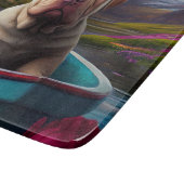 Planche À Découper Sharpei sur une pagaie : une aventure Pittoresque (Coin)