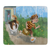 Planche À Découper Sheldon et Davie Adventure (Devant)