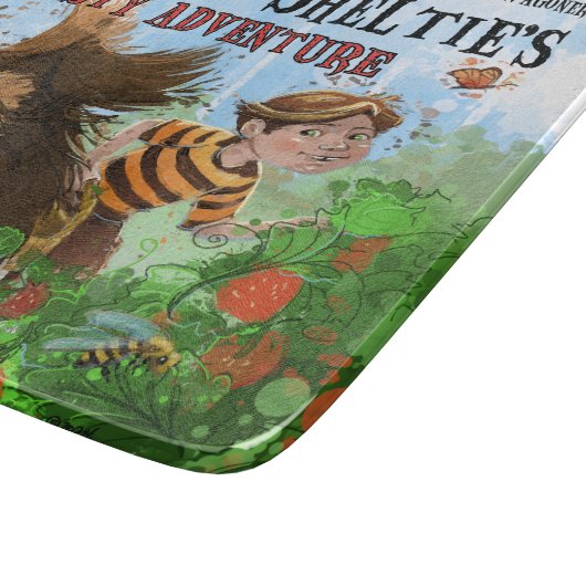 Planche À Découper Sheldon the Sheltie (Coin)