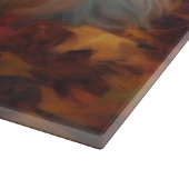 Planche À Découper Shih Tzu à l'automne Feuilles automne Inspire (Coin)