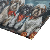 Planche À Découper Shih Tzu Halloween Éffrayant (Coin)