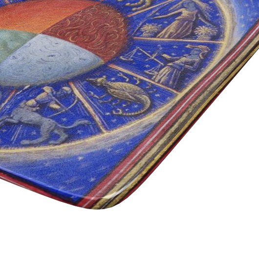 PLANCHE À DÉCOUPER SIGNAL ZODIAQUE AVEC QUATRE ELEMENTS (Coin)