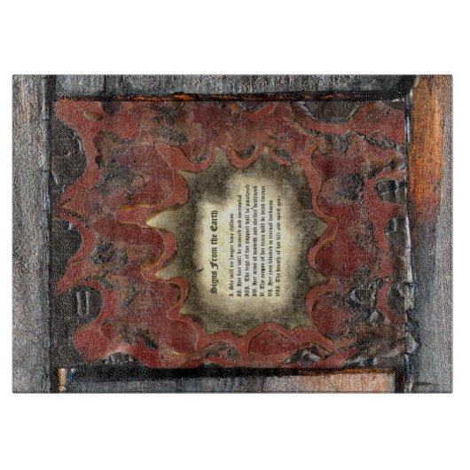 Planche À Découper Signes De La Terre (Devant)