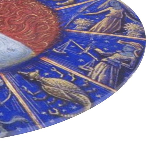 PLANCHE À DÉCOUPER SIGNES ZODIAQUES À QUATRE ÉLÉMENTS (Coin)