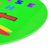 Planche À Découper S'il vous plaît laver la chaux design vert avec de (Coin)