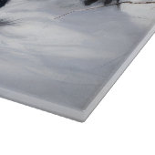 Planche À Découper Silencieux Terrier Laisser Il Neige Noël (Coin)