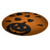 Planche À Découper Silhouette citrouille et Feuille (Coin)