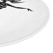 Planche À Découper Silhouette Danseuse Africaine Art Thunder_Thunder_ (Coin)