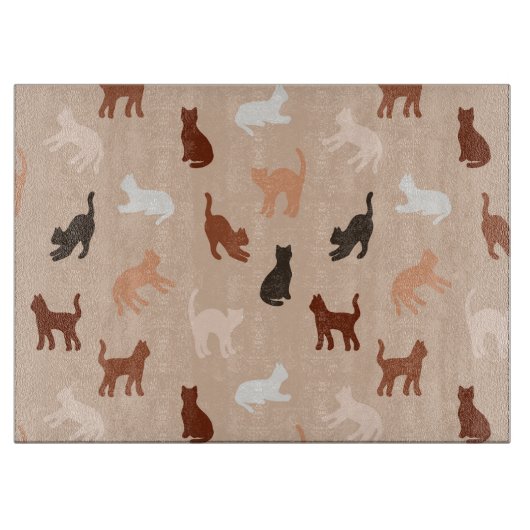 Planche À Découper Silhouette de chat (Devant)
