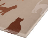 Planche À Découper Silhouette de chat (Coin)