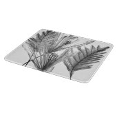 Planche À Découper Silhouette florale - gris (Coin)