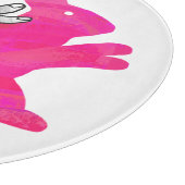 Planche À Découper Silhouette main Rabbit rose (Coin)