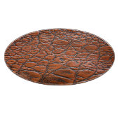 Planche À Découper simili cuir aspect crocodile (Coin)