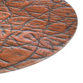 Planche À Découper simili cuir aspect crocodile (Coin)