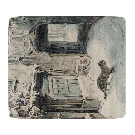 Planche À Découper Simpkin le chat sort (par Beatrix Potter) (Devant)