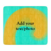 Planche À Découper Simple acrylique pour marbre ajouter votre nom de  (Devant)