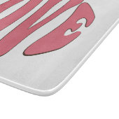 Planche À Découper Simple, urbain, moderne, design cool Amour (Coin)