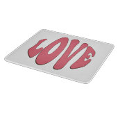 Planche À Découper Simple, urbain, moderne, design cool Amour (Coin)